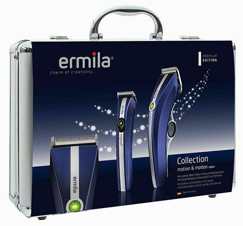 Ermila Motion Innovative Hair Cutting Machine With Handle + Motion Nano Trimmer