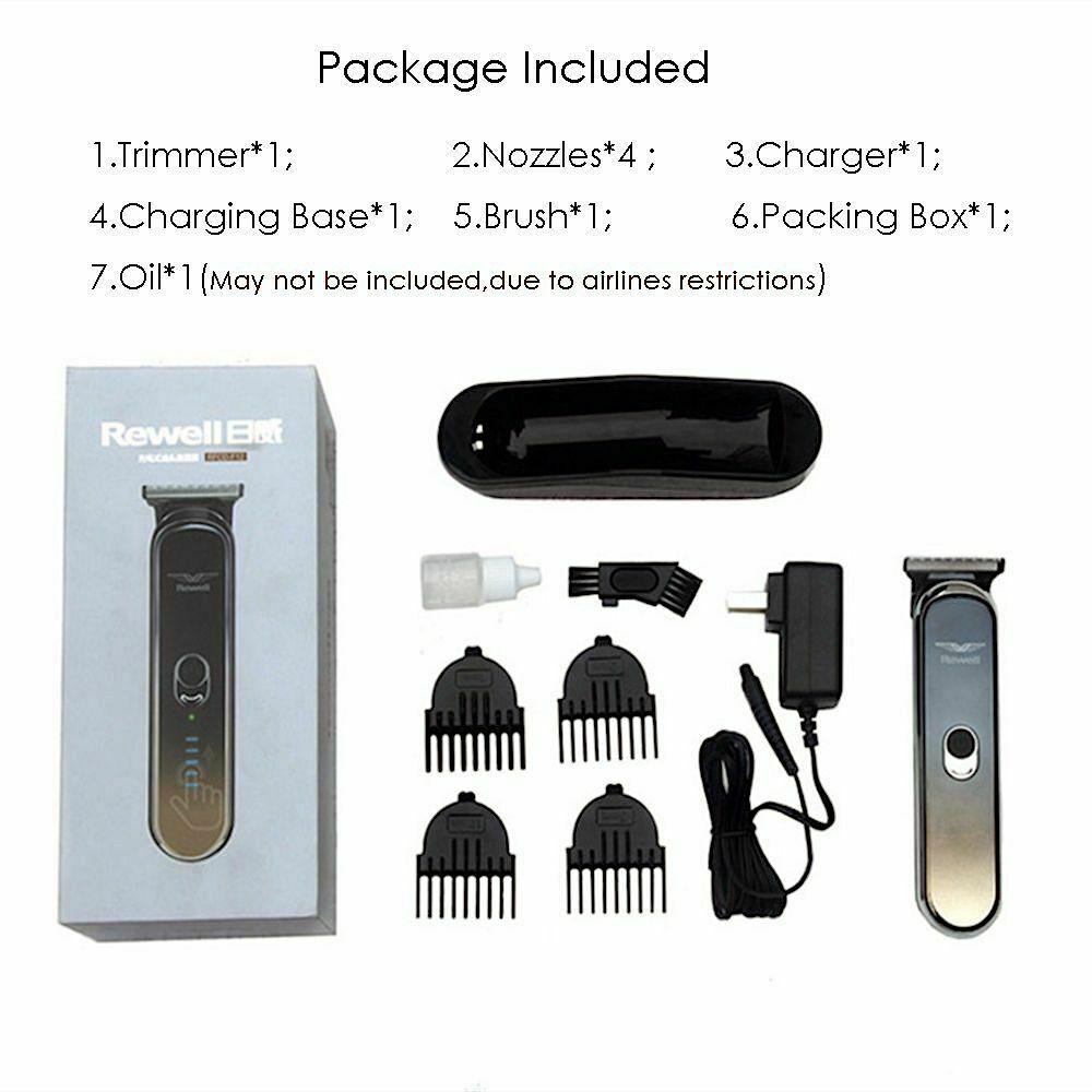 Electric Hair Clipper Smart Touch Speed Control Professional Trimmer Beard New