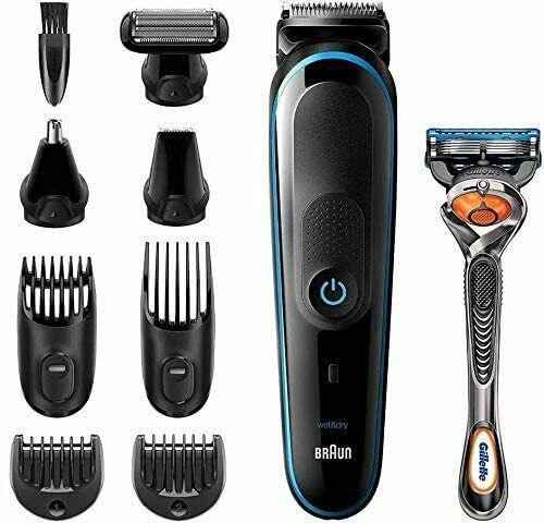 Braun Trimmer MGK5280 9 On 1 Set Of Waxing Body And Trimmer Battery