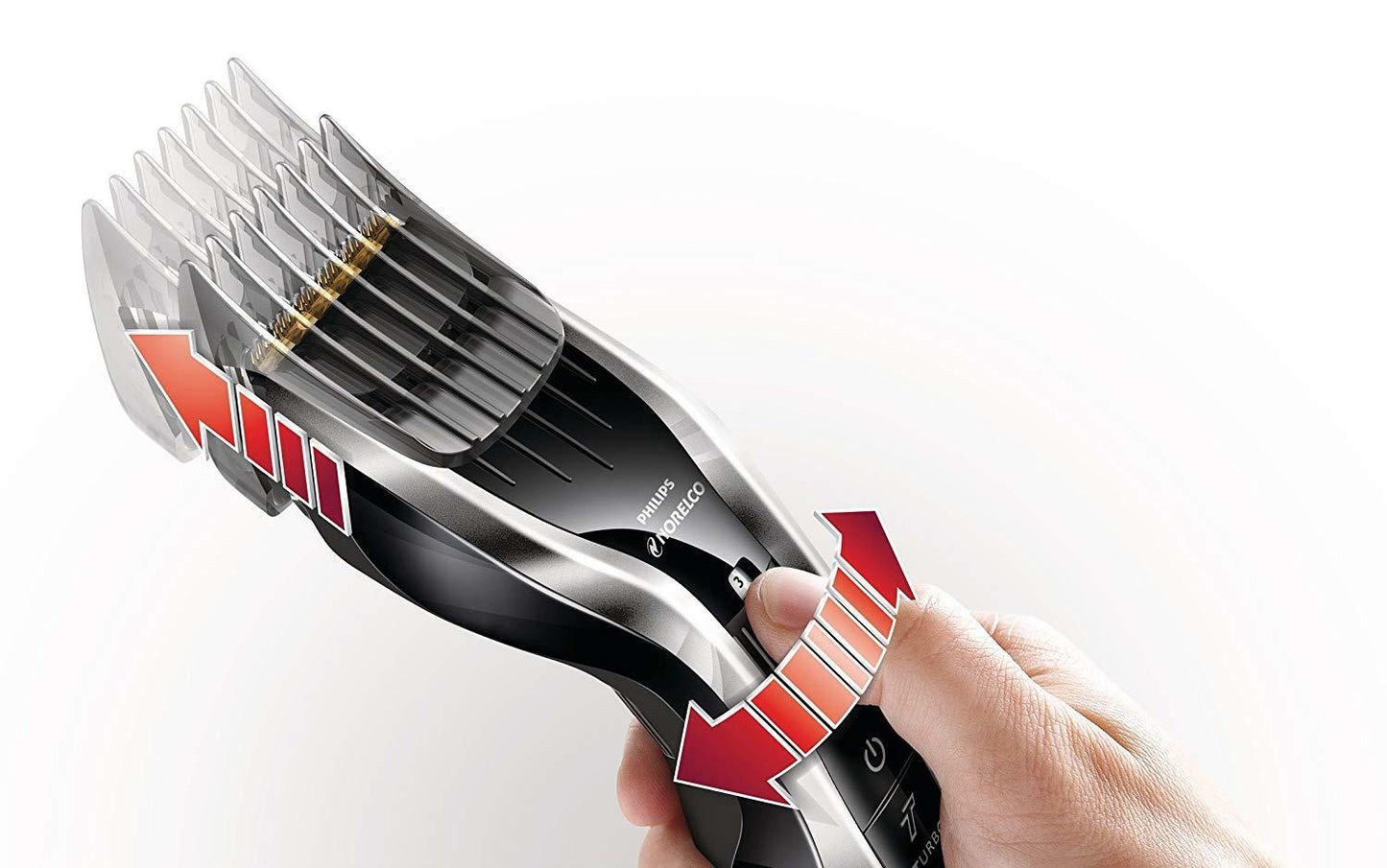 Hair Trimmer Cutting Clipper Cordless High Precision Safe Care Philips Norelco