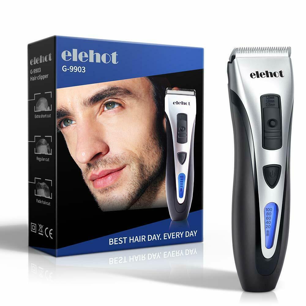 Hair Clippers Professional Man Machine Cut Hair with LCD Screen 5 Combs