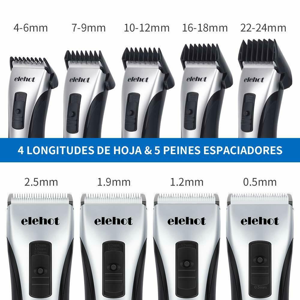 Hair Clippers Professional Man Machine Cut Hair with LCD Screen 5 Combs