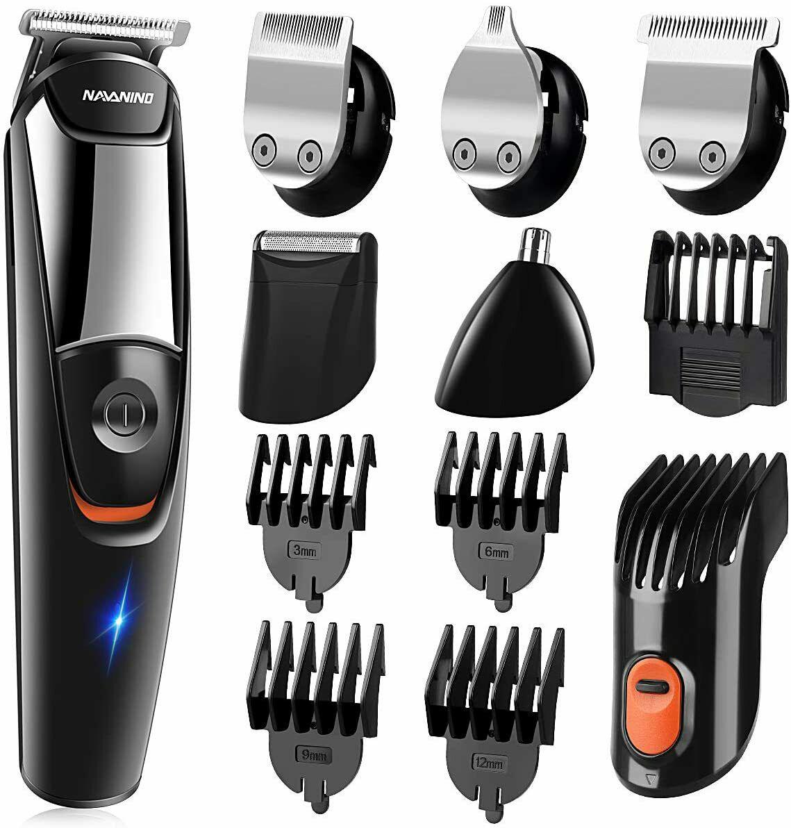 Trimmer Professional Mens Barber Electric 5 on 1 Waterproof Precision