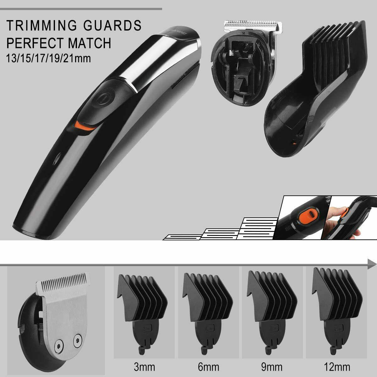 Trimmer Professional Mens Barber Electric 5 on 1 Waterproof Precision