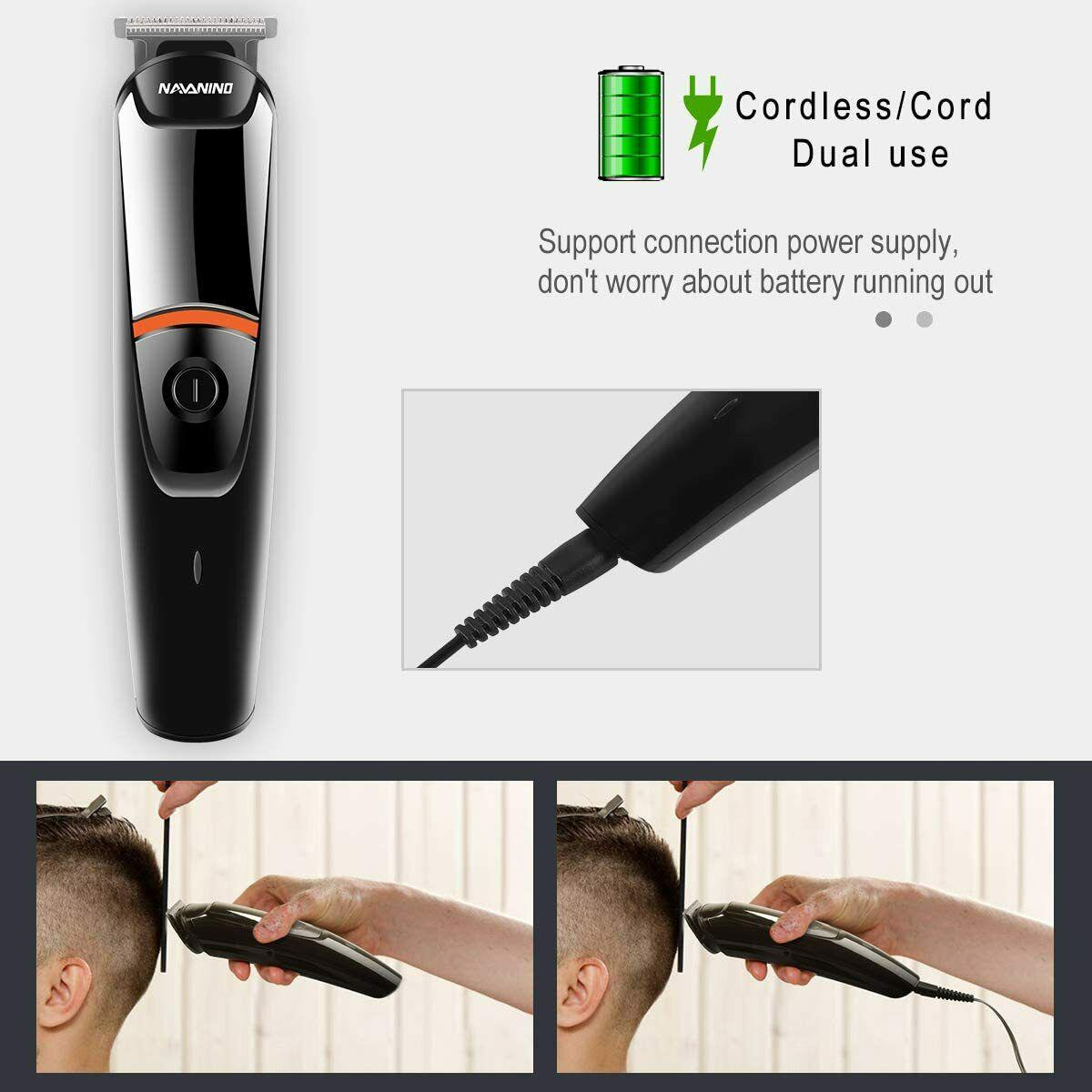 Trimmer Professional Mens Barber Electric 5 on 1 Waterproof Precision