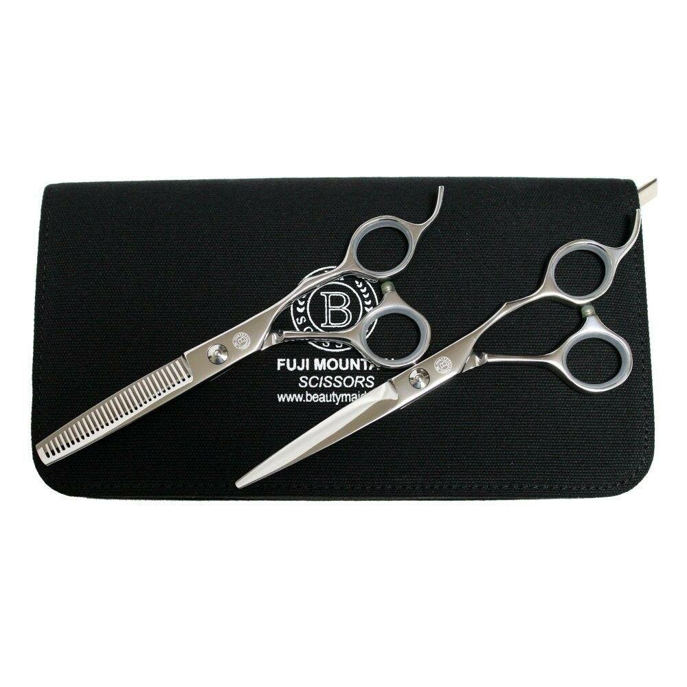 Fuji scissors cut scissors thinning  2?set beauty household thinning haircut