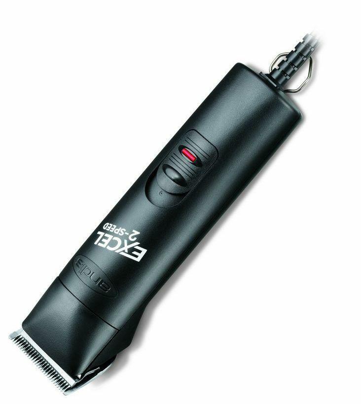 Andis Excel 2-Speed Professional Detachable Blade Hair Clipper Black #22315 NEW