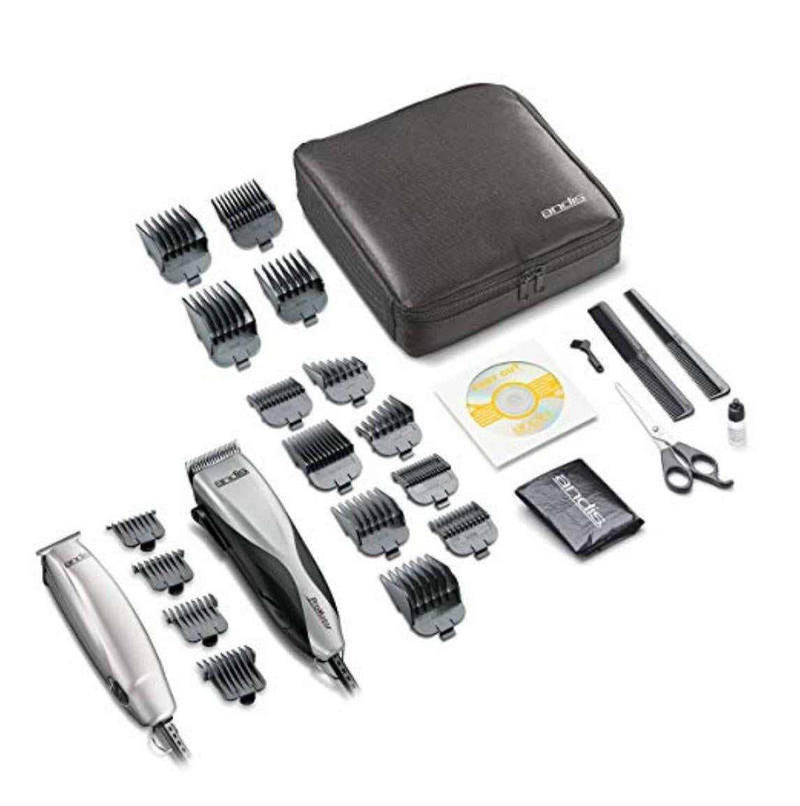 Andis Promotor + Combo Clipper and Trimmer 27 Piece Set