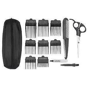 BaByliss 7498cu Men Pro Powerlight Mains/cordless Hair Clipper Trimmer Kit Set