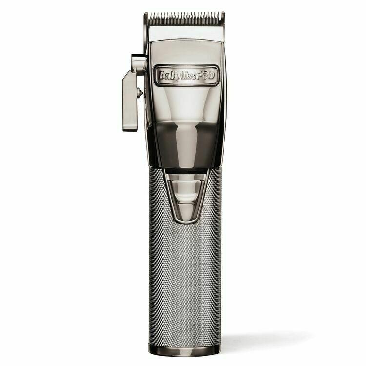 BaByliss PRO FX870S Metal Cordless Clipper - Silver