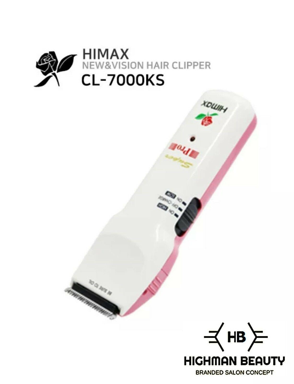 HIMAX SUPER CL7000KS Rechargeable Trimmer Hair-Clipper Dual Cutting Speeds