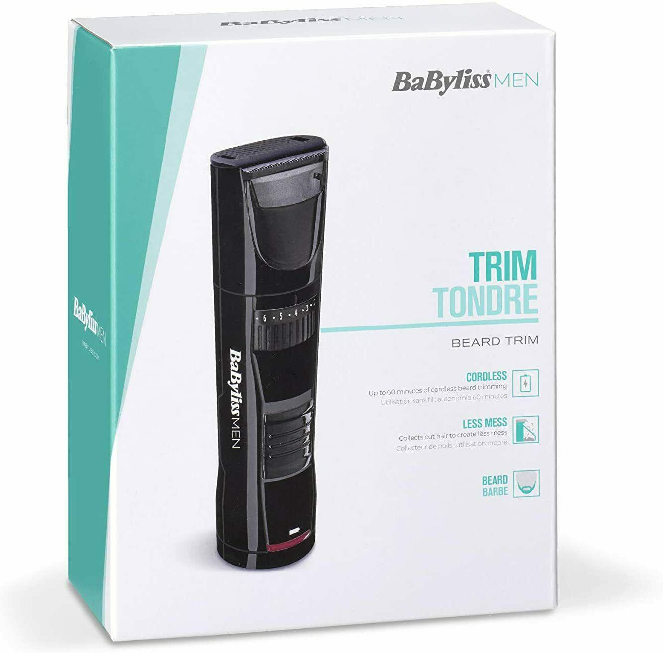 BaByliss Men T811E Barber Electric, Trimmer Of Beard Precise, Use Without Cable