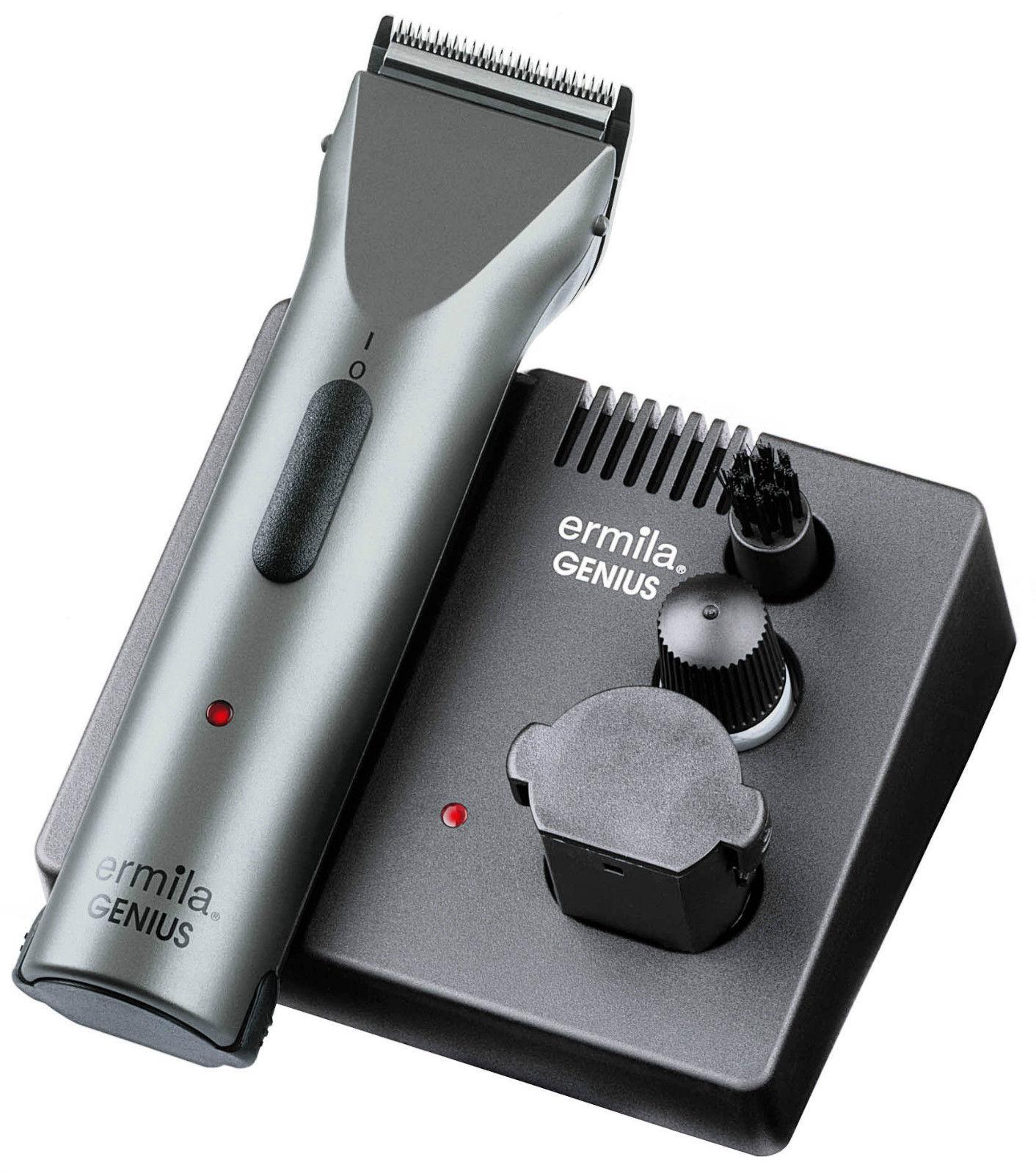 ermila 1854 Genius Hair Clipper Anthracite Including 4 Combs Genuine