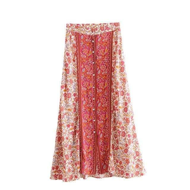 daisy chain maxi skirt