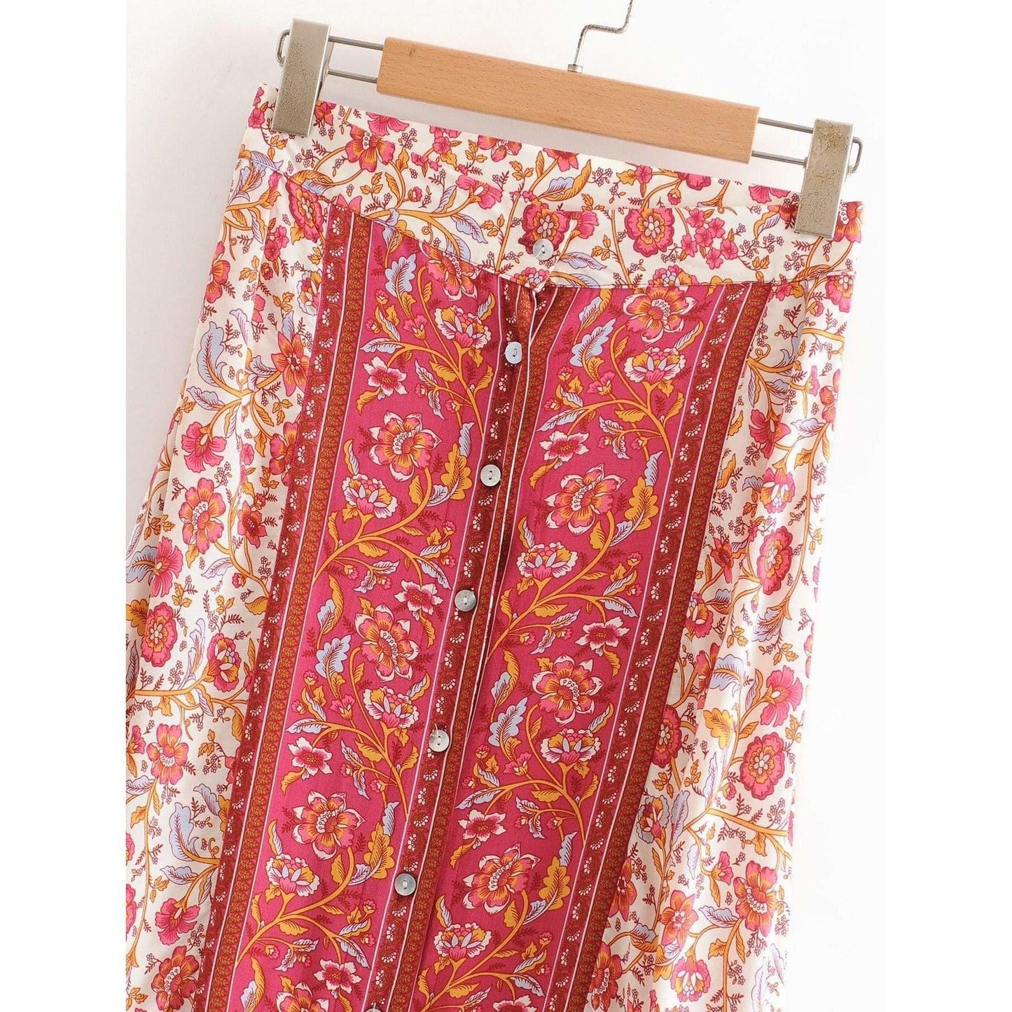 daisy chain maxi skirt