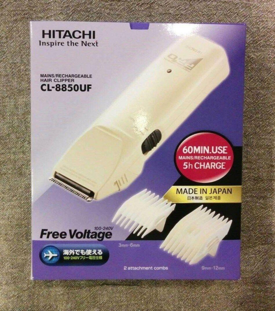 HITACHI Hair Clipper AC100-240v 60min battery English Chinese Japanese Manual