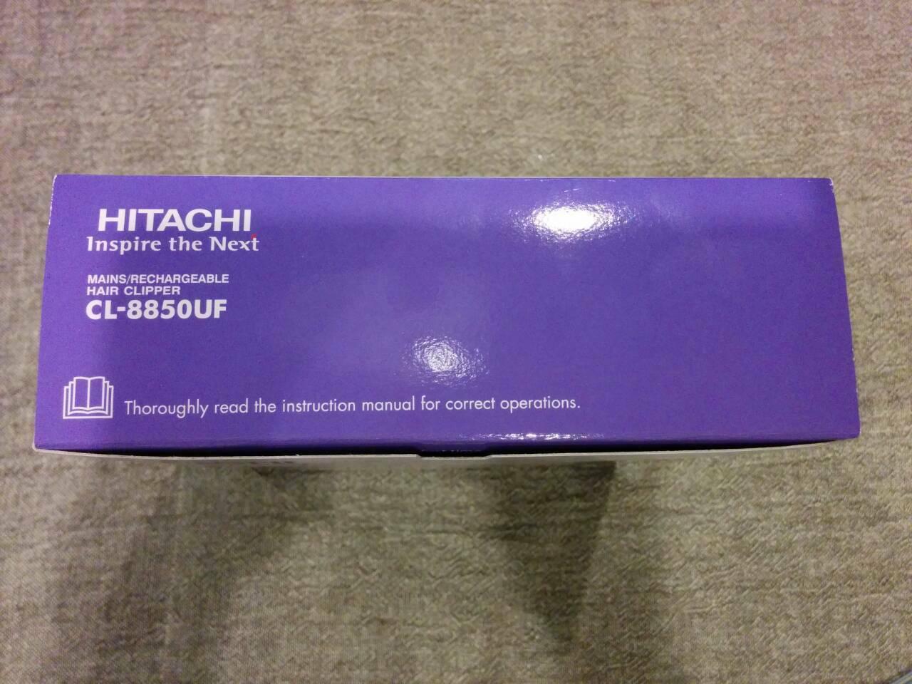 HITACHI Hair Clipper AC100-240v 60min battery English Chinese Japanese Manual