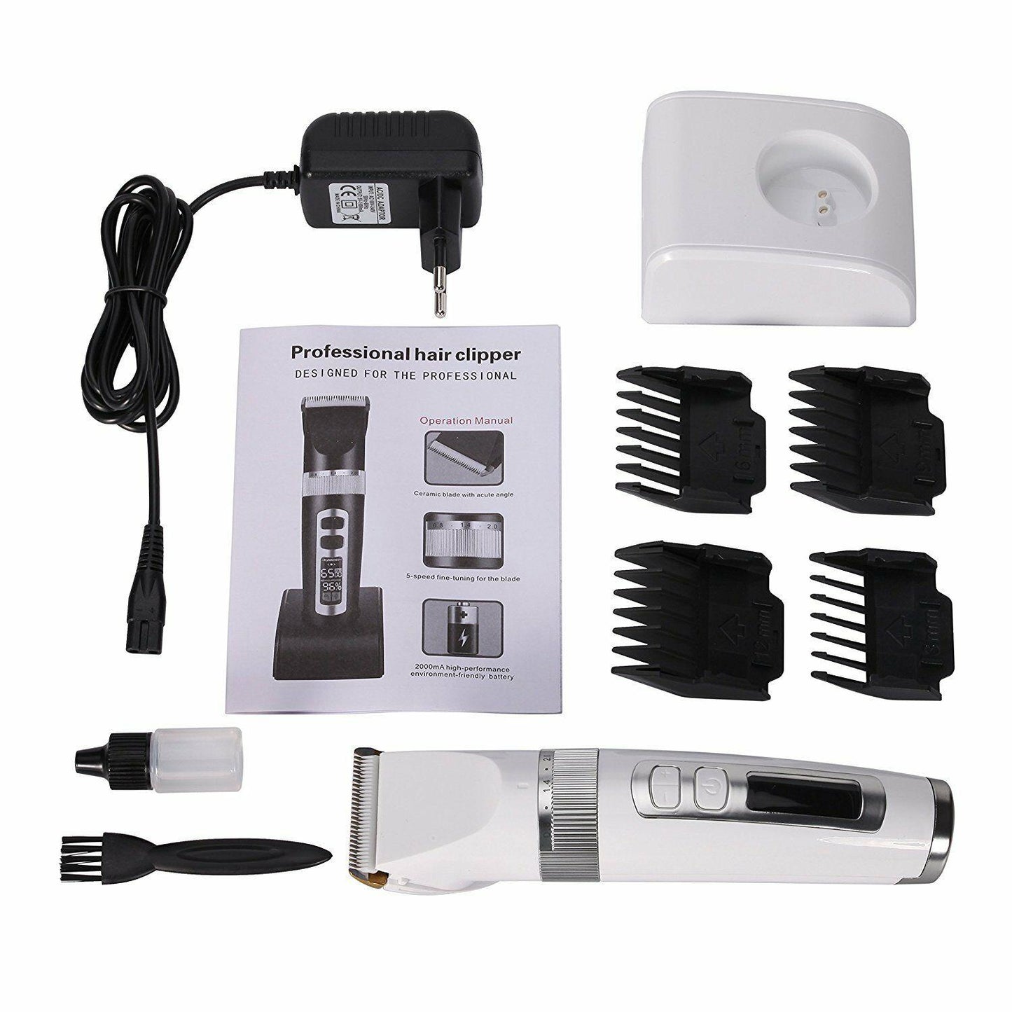 Hair Clipper Electric Professional Machine Cut Hair 240 Minutes of Alone