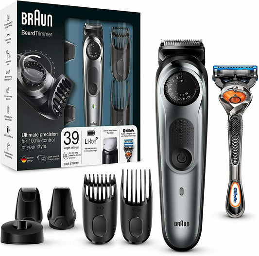 Braun Bt7040 Beard Trimmer Black / Gray