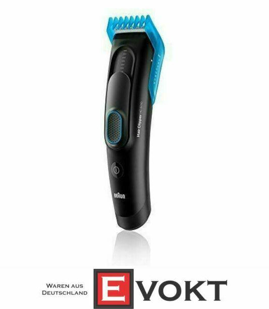 Braun HC5010 Hair Clipper Washable Dual VoltaBlack Genuine