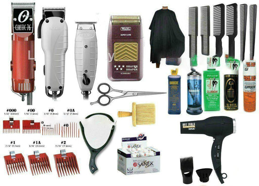 Cosmetology School Professional Hairstylist Kit Complete Oster Andis Wahl SALE