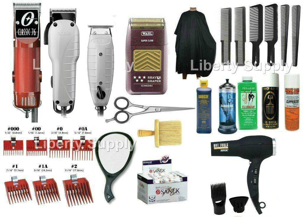 Cosmetology School Professional Hairstylist Kit Complete Oster Andis Wahl SALE