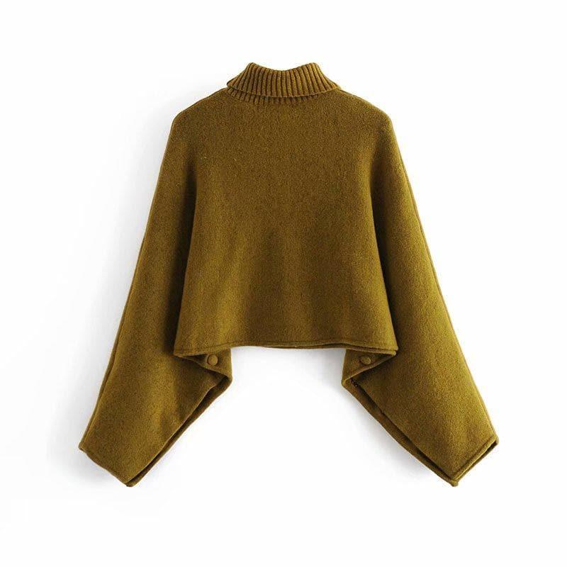 turtleneck cropped sweater