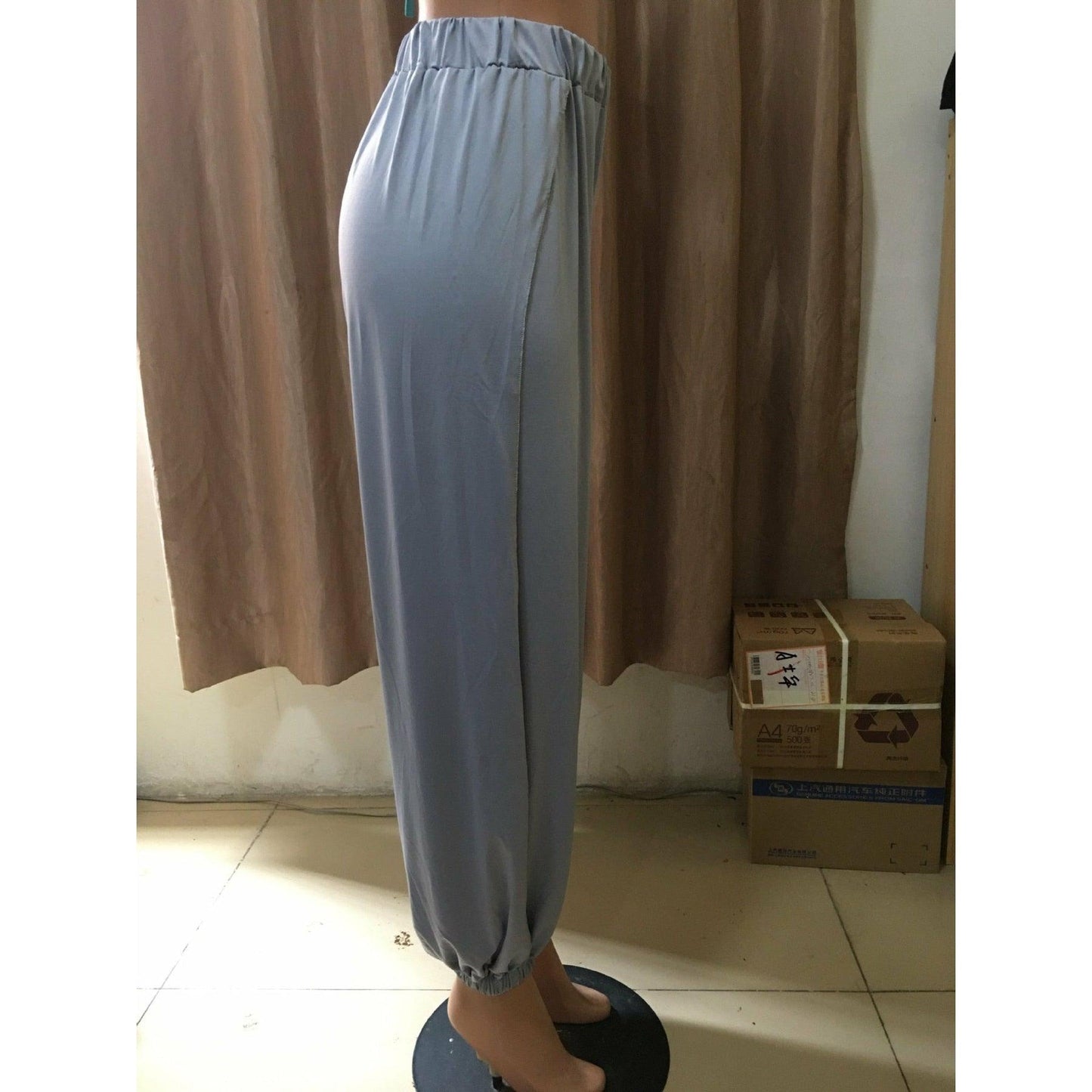 beach split dance wide leg pants