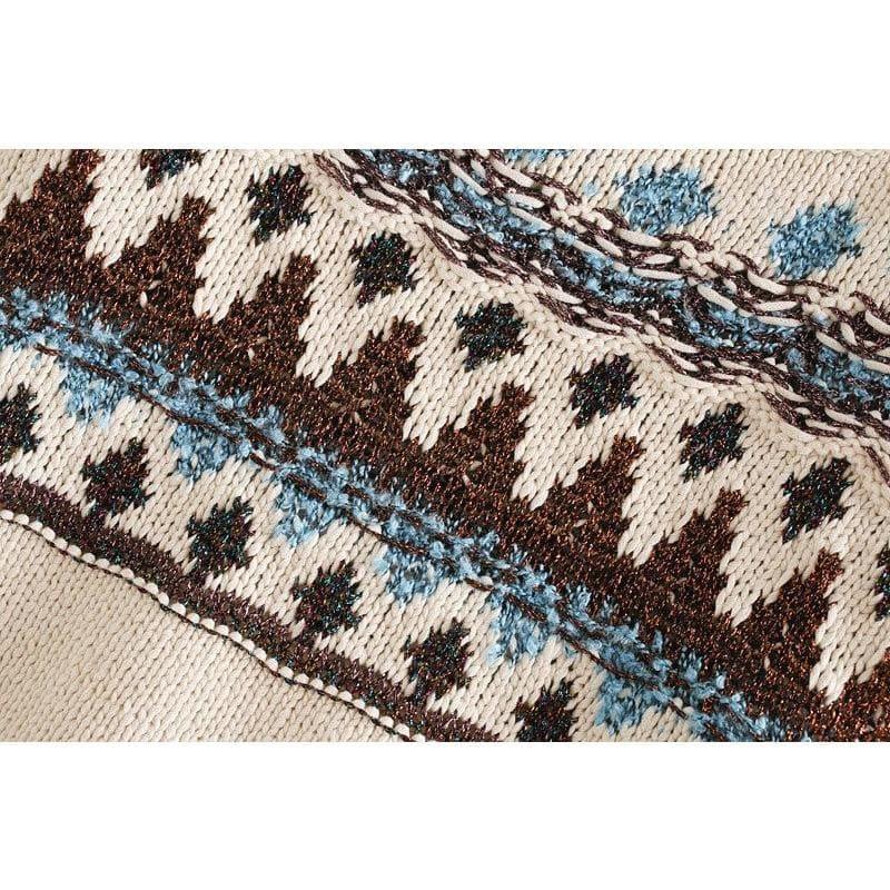 ethnic warm sweater