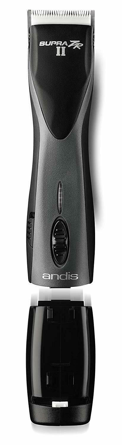 Andis Cordless Supra ZR II Lithium ION Detachable Blade Hair Clipper Trimmer