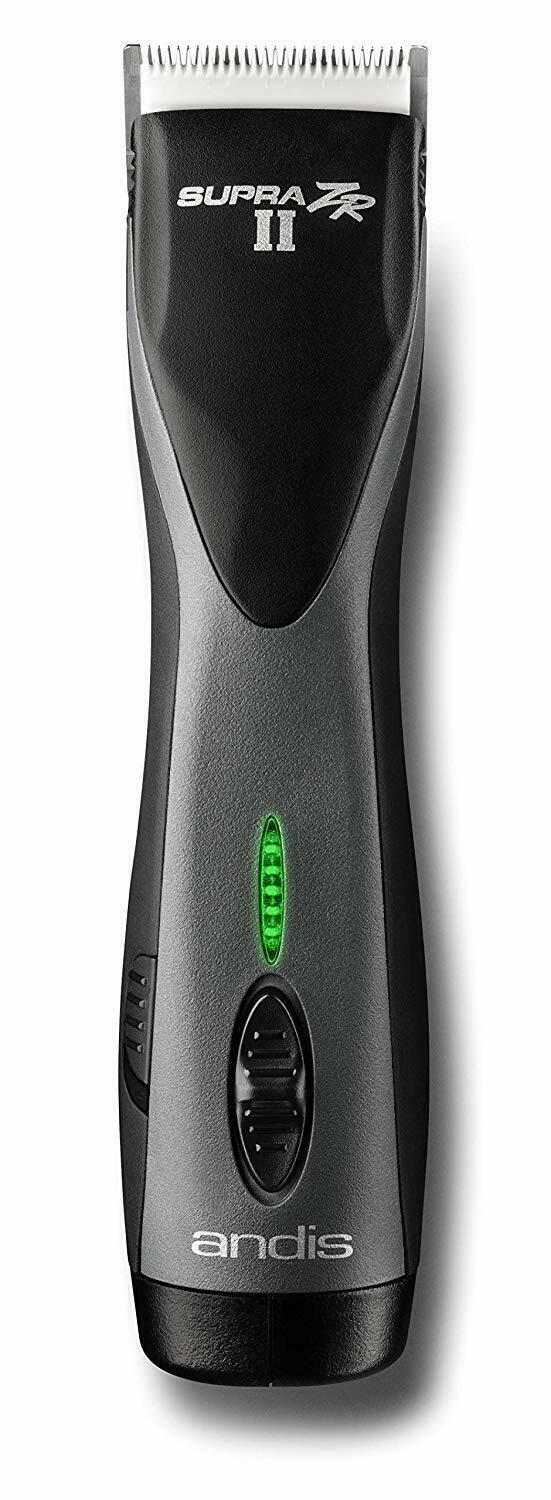 Andis Cordless Supra ZR II Lithium ION Detachable Blade Hair Clipper Trimmer