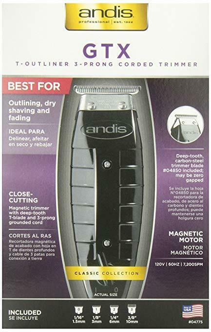 Andis GTX T-Outliner Trimmer - Black