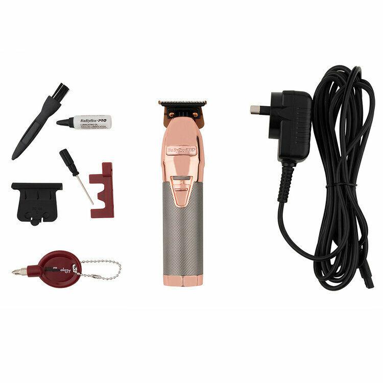 BabylissPRO RoseFX Skeleton Lithium Hair Trimmer - FX787RG Babyliss