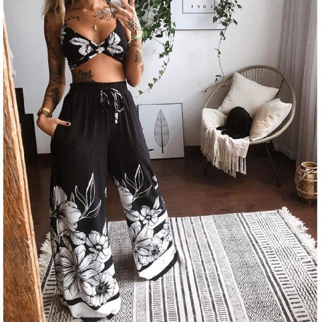 2 pcs summer tracksuit set