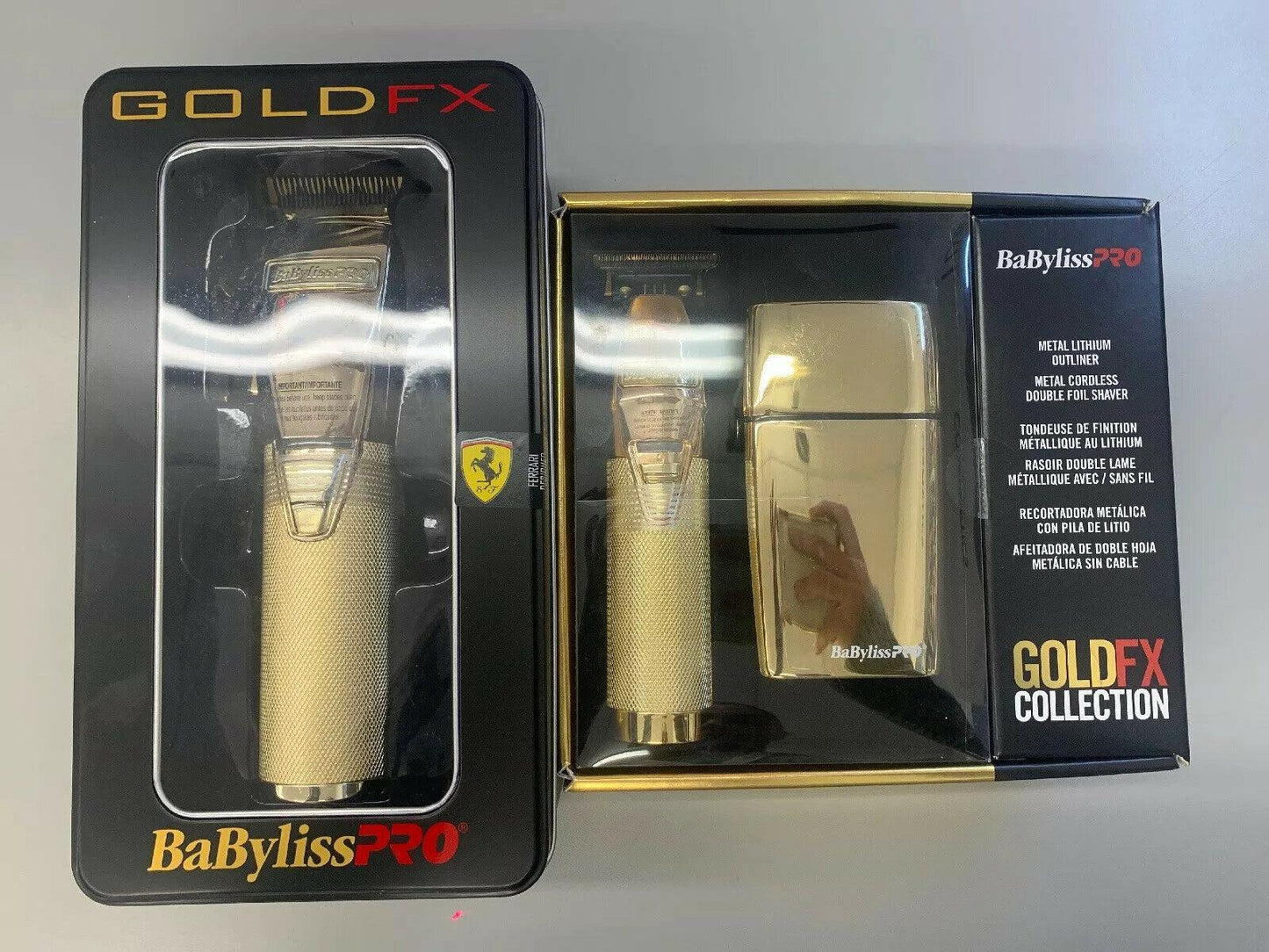 BaBylissPRO FX787G Cordless Trimmer - Gold