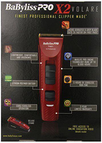 Babyliss Pro Volare X2 Clipper With Ferrari-ed Engine Fxf811