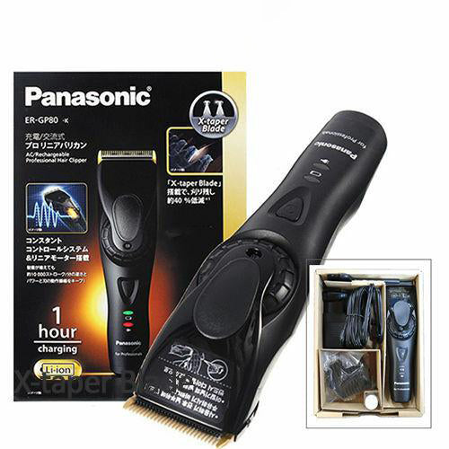 2Clippers Panasonic Professional Hair Clipper GeniuneER-GP80 X Taper blade JAPAN