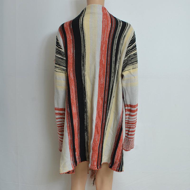 fringe vintage sweater cardigan