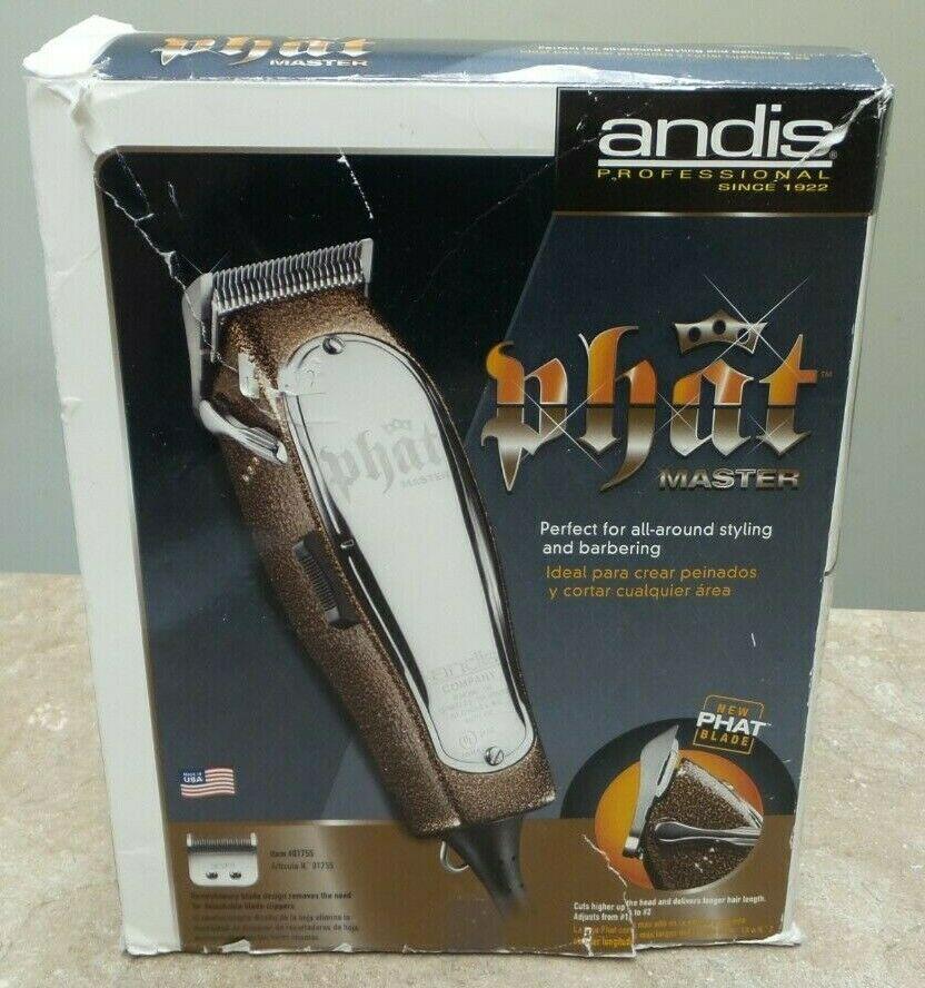 Andis Professional PHAT MASTER Barbers Clippers - Great Shape! WORKING! - R322