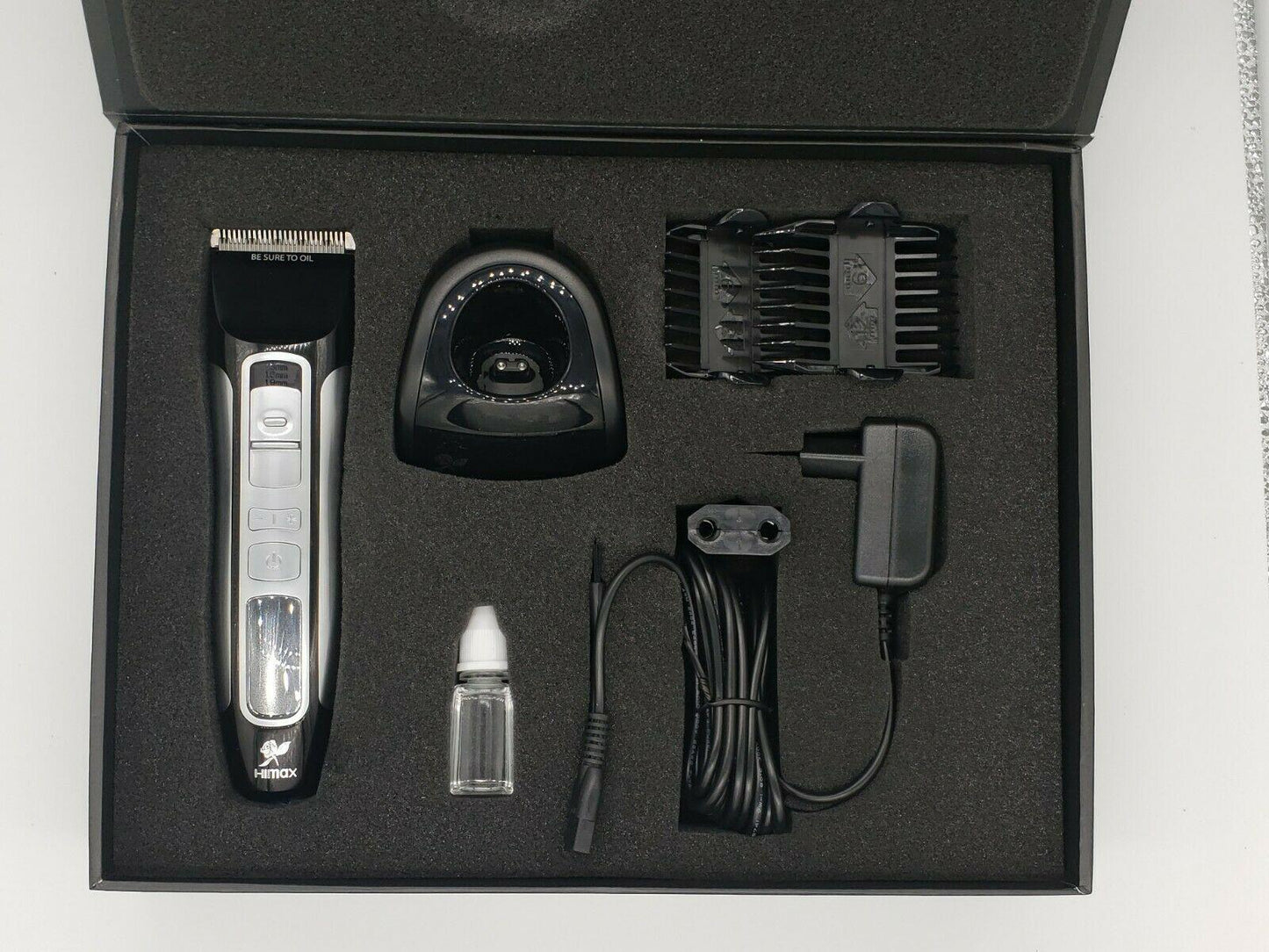 HIMAX CL-9700K PRO Hair Clipper - Cord & Cordless 4 Hrs Running Li-Ion Battery