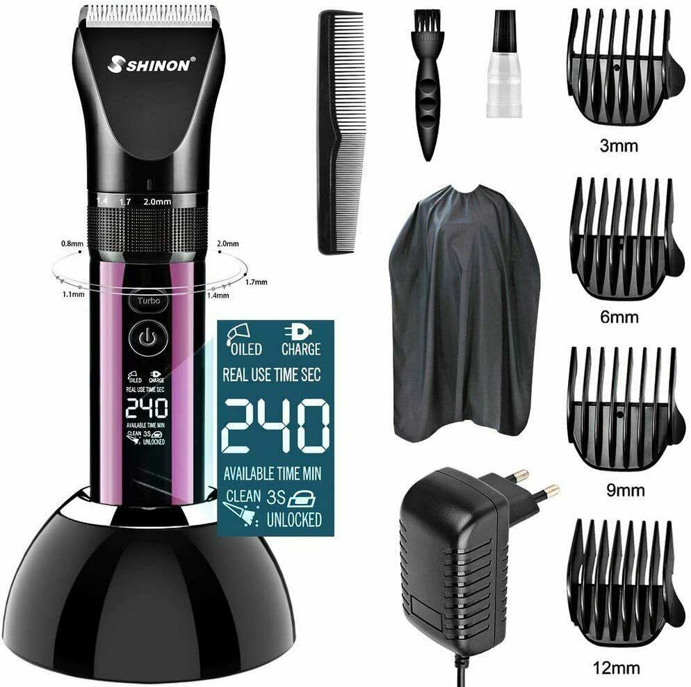 Advanced Ceramic Machine of Cut Hair Professional TTMOW Lithium Battery LED