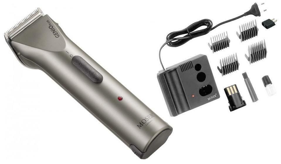 ermila MOSER Hair Clipper GENIO Plus 1854 2 x XL Battery pack Included, NEW,