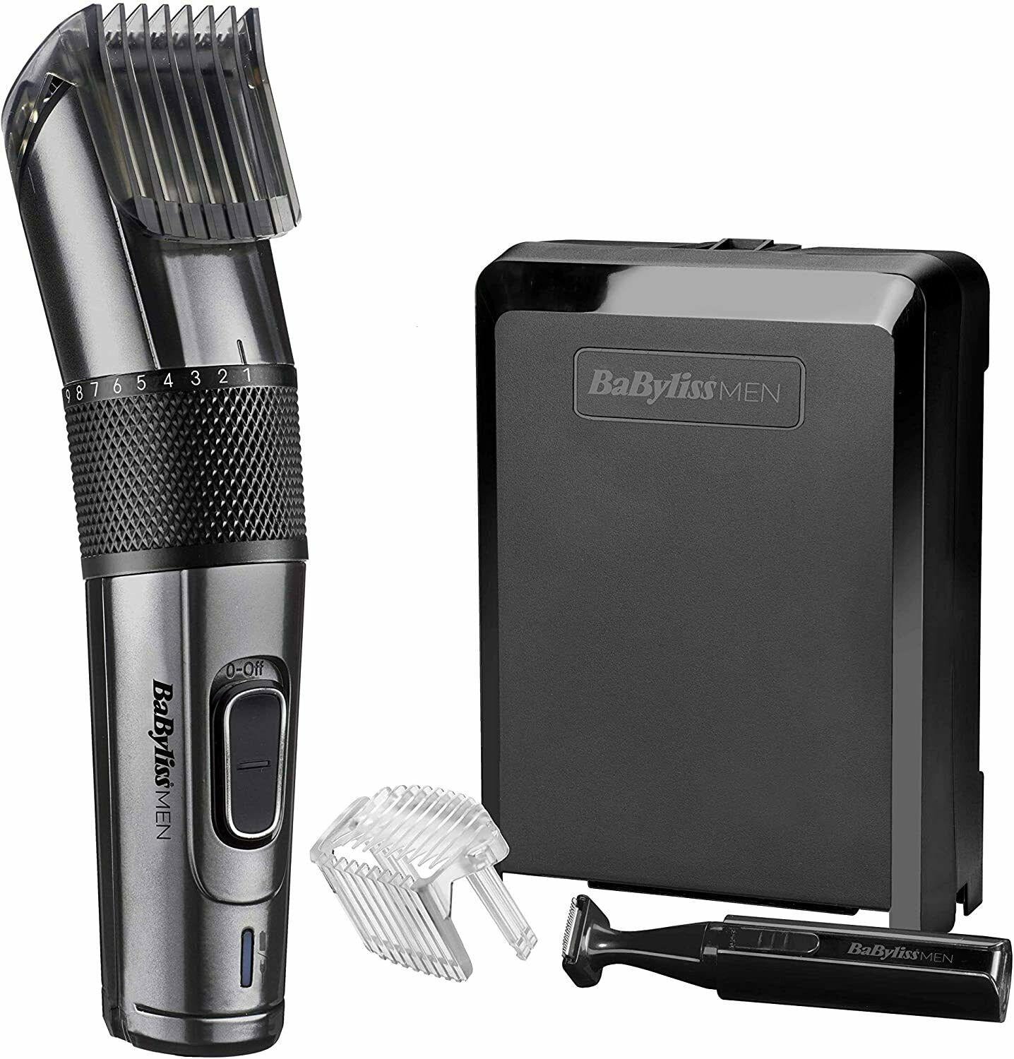 BaByliss Men E978E Trimmer Professional Blades Of Titanium With / Without Cable