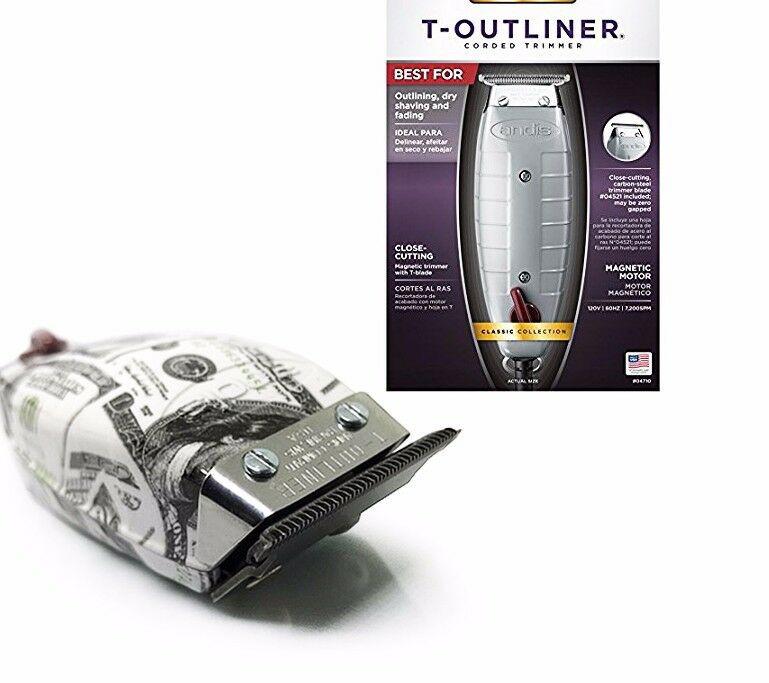 Custom Clipper Andis T-Outliner Trimmer "Money" Edition Brand By LujosCusto