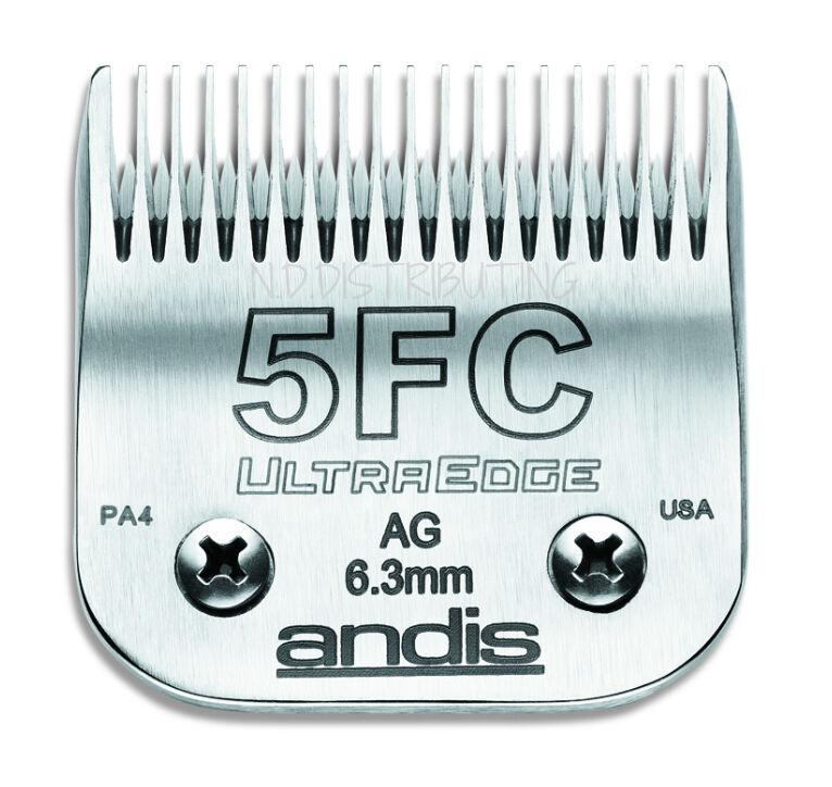 Andis UltraEd# 5F Detachable Replacement Clipper Blade # 64122 1/4" 6.3mm NEW