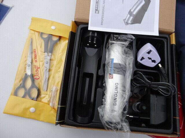 DINGLING RF-609 Rechargeable Electric Hair Clipper Cut Kit/Hairdressi