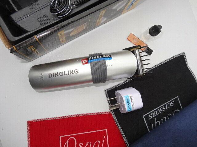 DINGLING RF-609 Rechargeable Electric Hair Clipper Cut Kit/Hairdressi