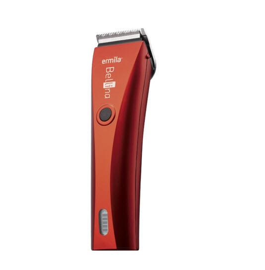 ermila Bellina Velvet Red Battery Power Professional Hair Clipper