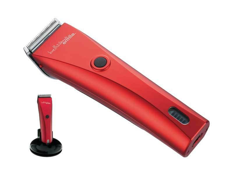 ermila Bellina Velvet Red Battery Power Professional Hair Clipper