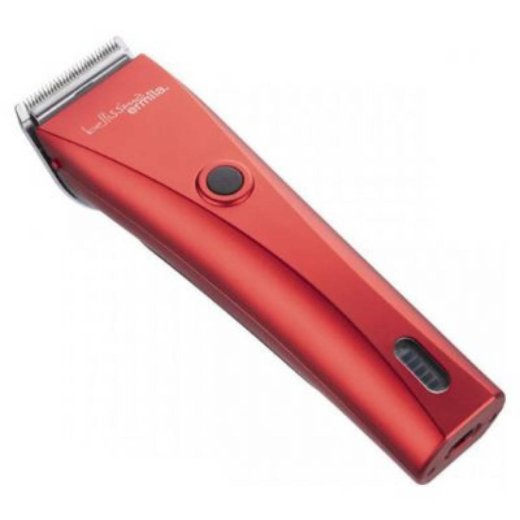 ermila Bellina Velvet Red Battery Power Professional Hair Clipper